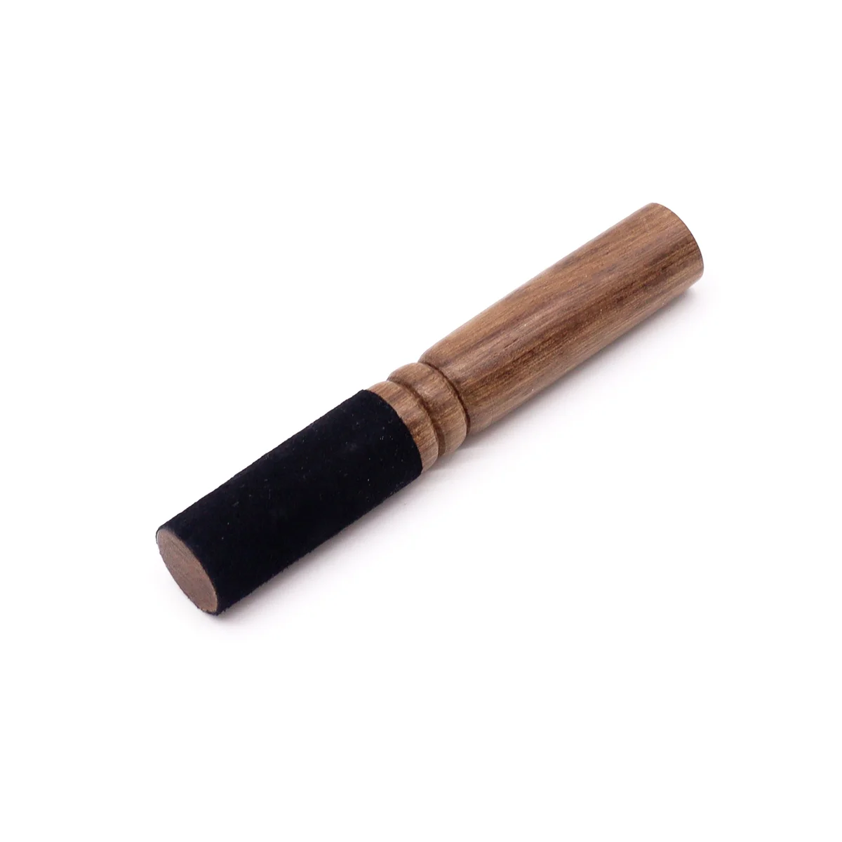 13cm wooden tube handle stick with smooth finish, ideal for grip and control in various uses