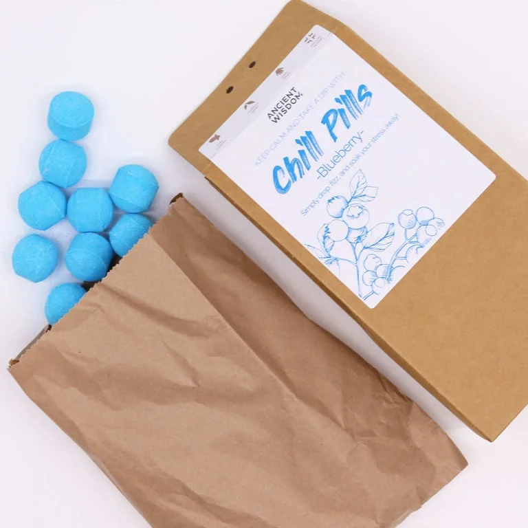 Blueberry chill pills gift pack, 350g.