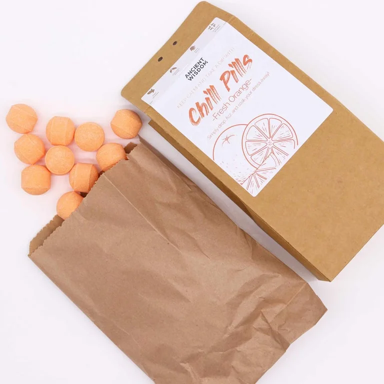 Gift pack chill pills Fresh Orange in a sealed box.