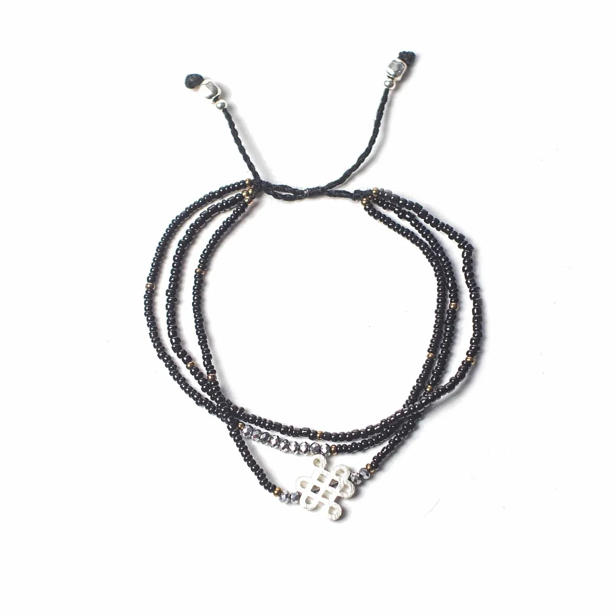 Temple string bracelet for spiritual grounding