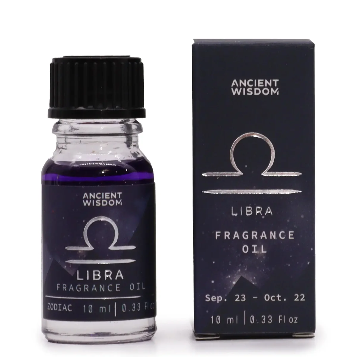 Zodiac fragrance oil 10ml bottle labeled LIBRA.
