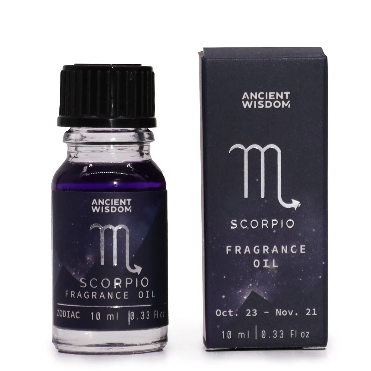 Scorpio essential oil 10ml Zodiac fragrance oil bottle