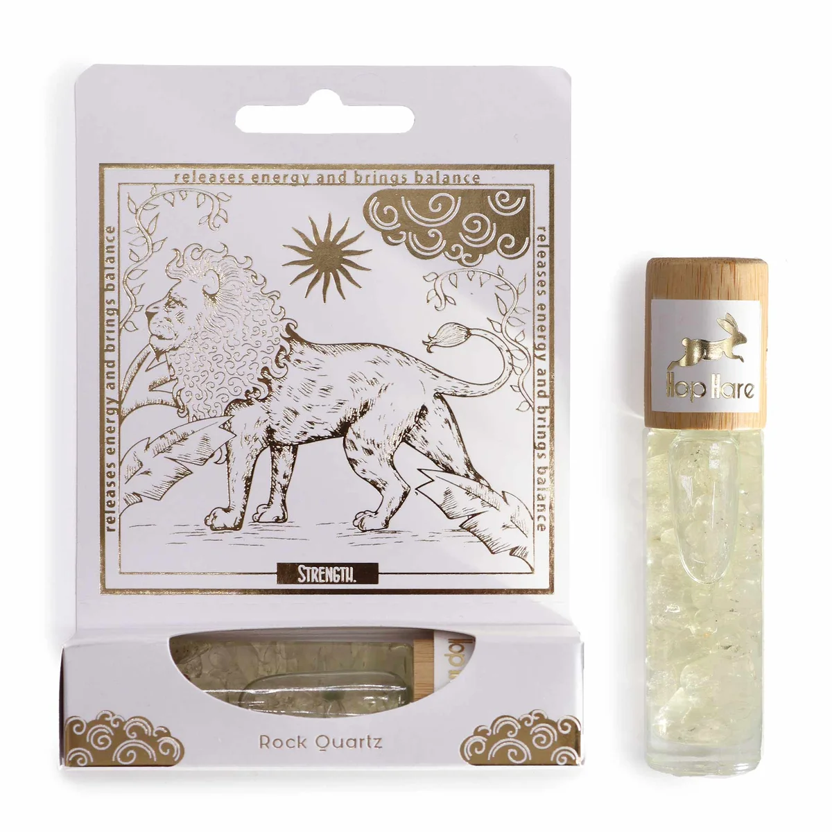The lion tarot roll on bottle