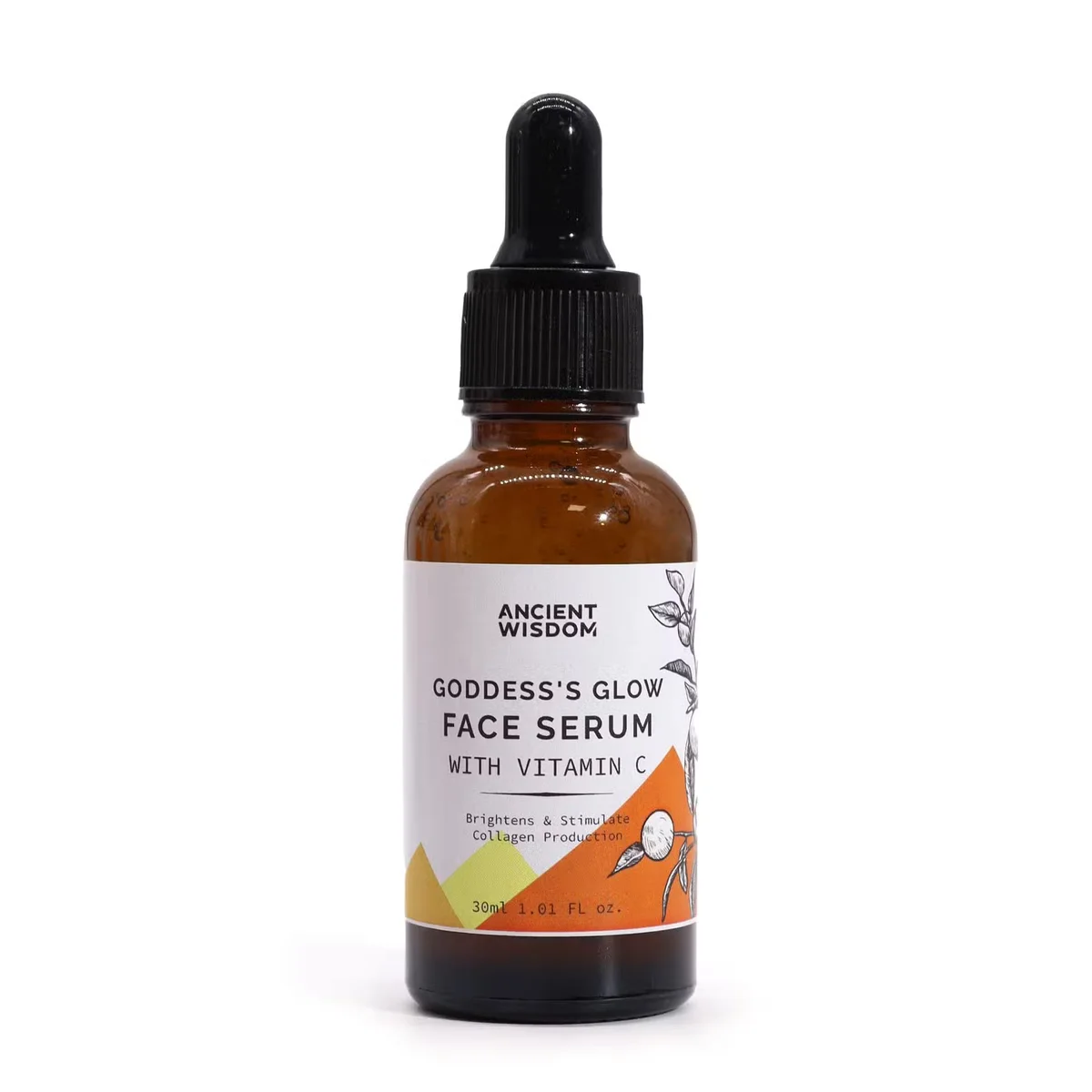 Goddess glow serum bottle