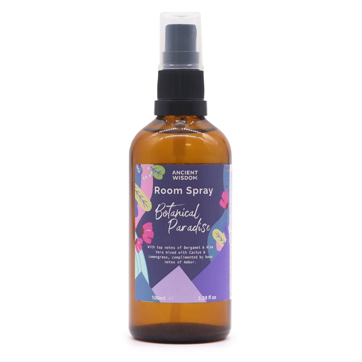Bottle of Summer Room Spray – Botanical Paradise, 100ml room spray