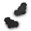 Bat-shaped halloween bath bomb.