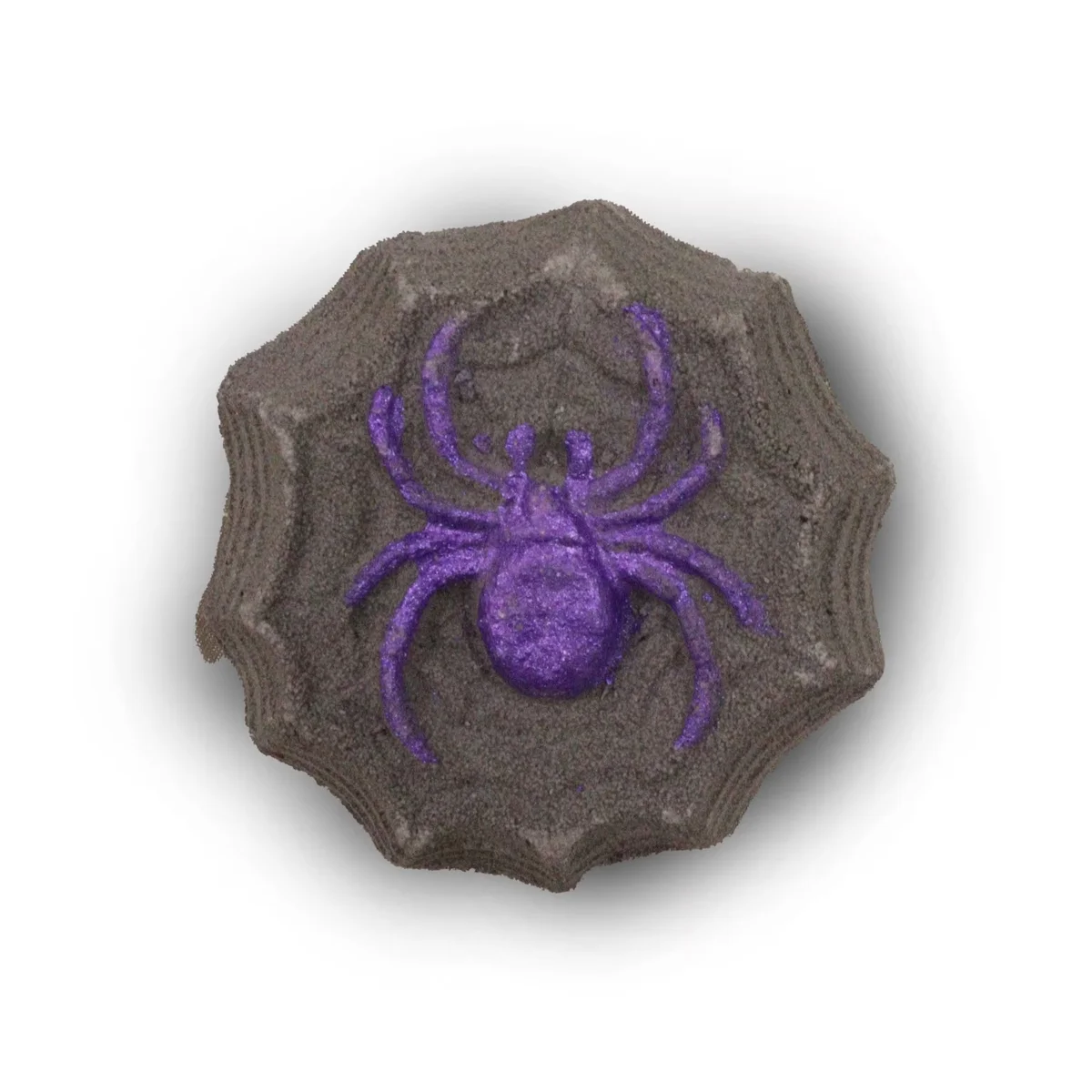 Spider-shaped Spider Halloween Bath Bomb 60g in orange and black, ideal bath bombs for Halloween celebrations