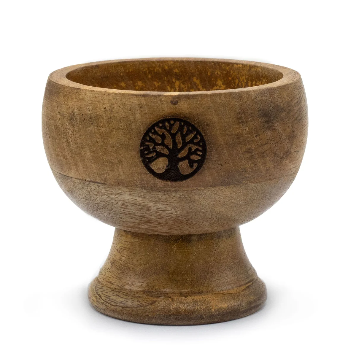 Large Tree of Life ritual bowl incense holder, 11x6 cm