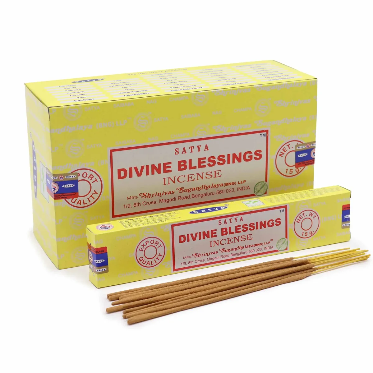 Satya incense sticks 15g – divine blessing incense