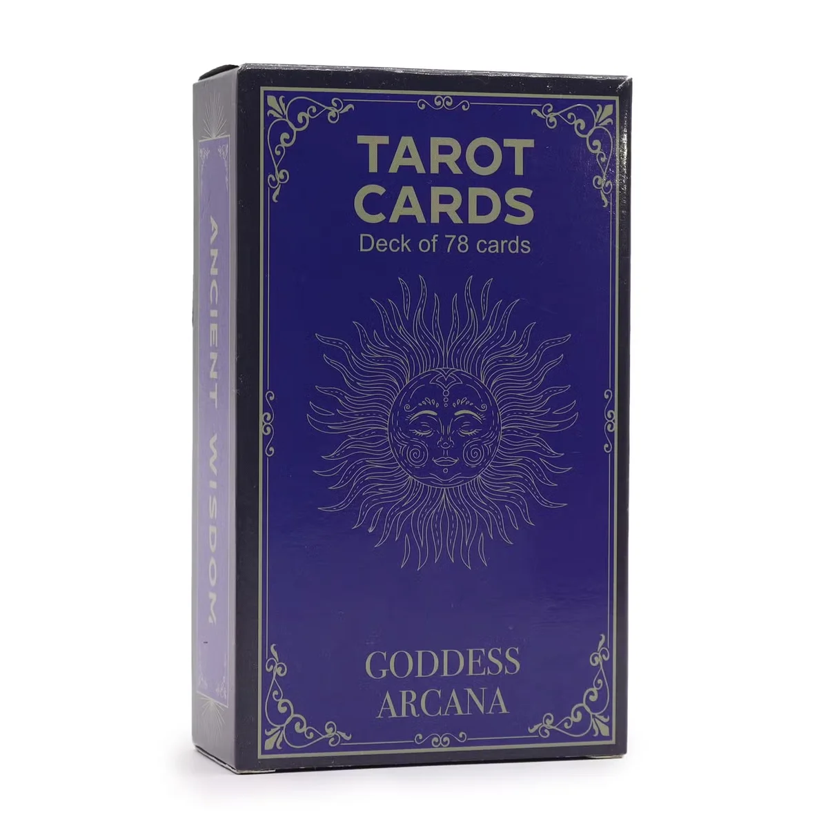 Goddess Arcana divination tarot cards and guide book.