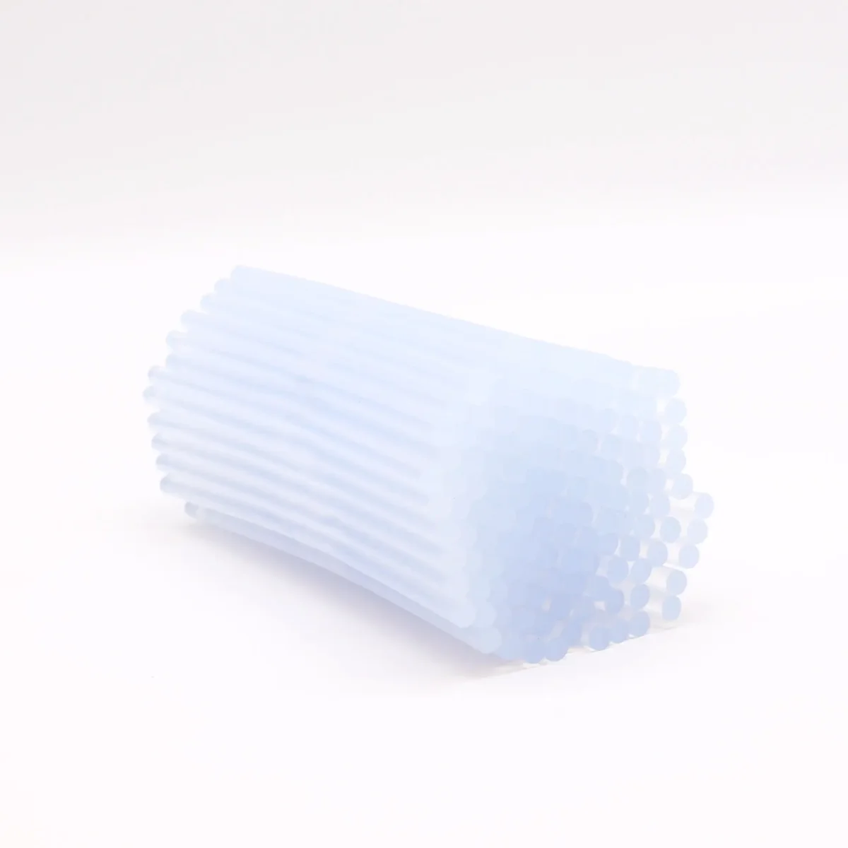 Premium 7mm glue sticks, 125 pieces of 20cm hot melt sticks displayed upright.