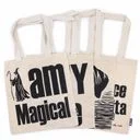 basic tote bag in natural 4oz canvas, assorted carton showing 10 different printed designs