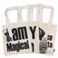 Iconic tote bag in natural colour, 4oz fabric, part of an assorted carton featuring 10 designs.