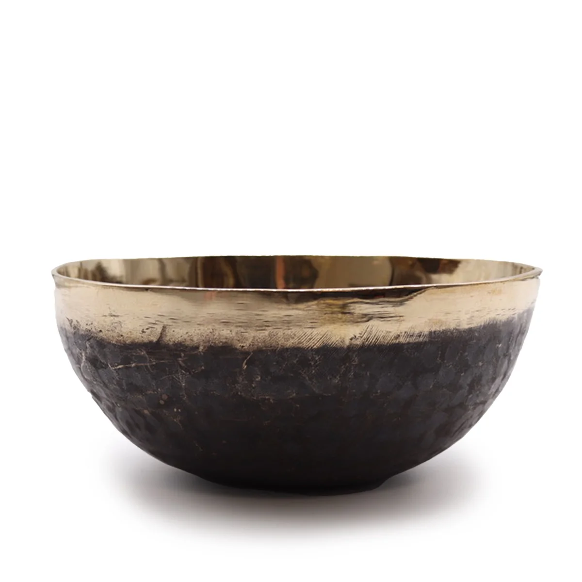 Extra large singing bowl, handmade Chaken, 21cm diameter, approx 1200g weight, smooth bronze finish