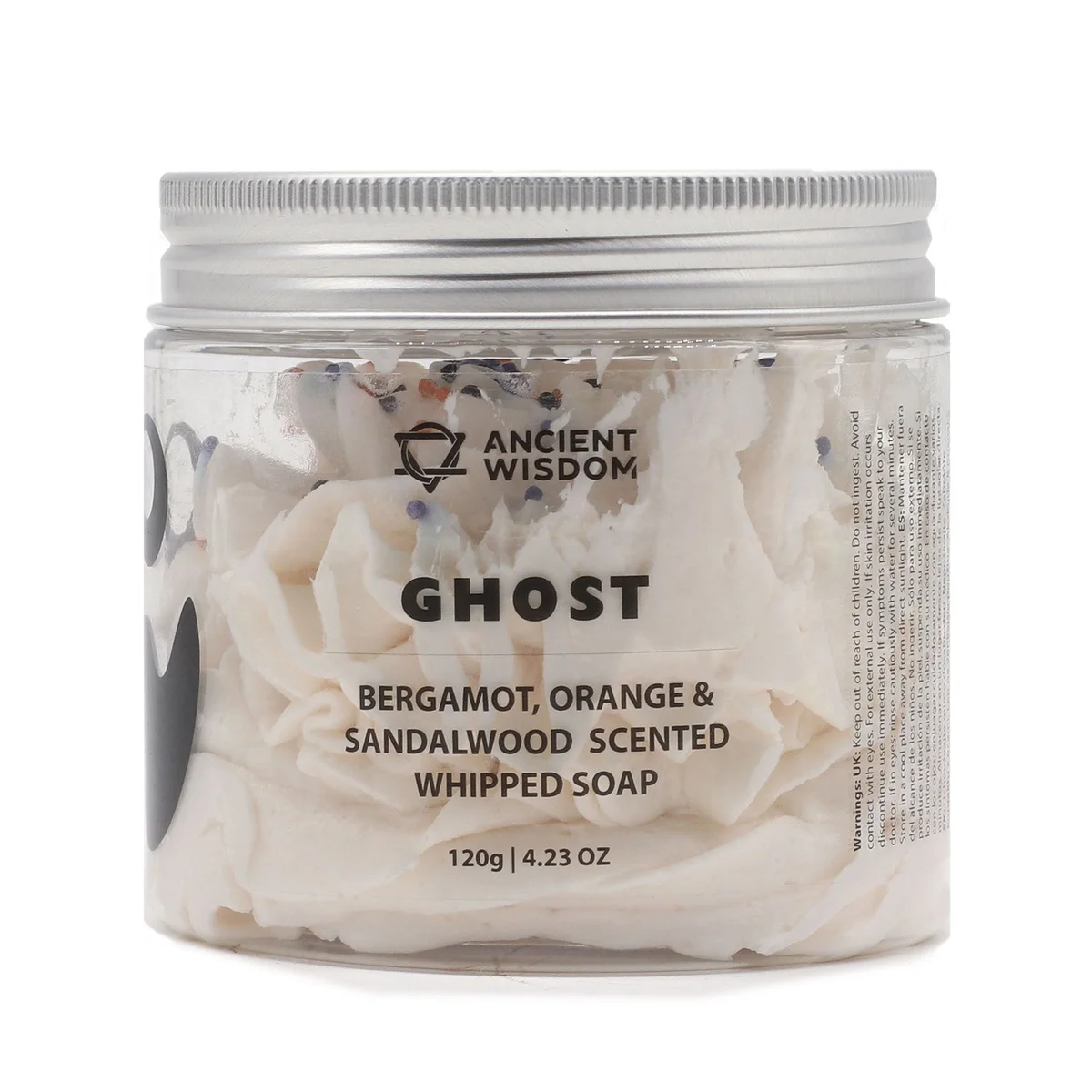 Ghost Whipped Soap 120g bar.