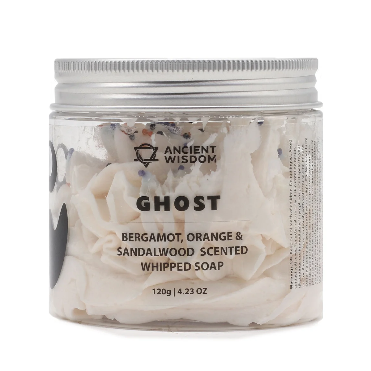 Bar of luxury bath soap Ghost Whipped Soap 120g