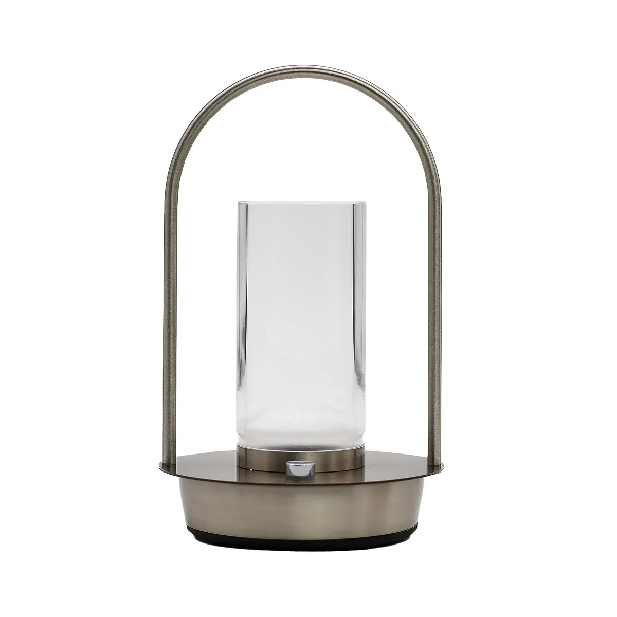 Crystal lantern touch lamp with USB (C) recharge port, glowing interior, 2000 Watt.