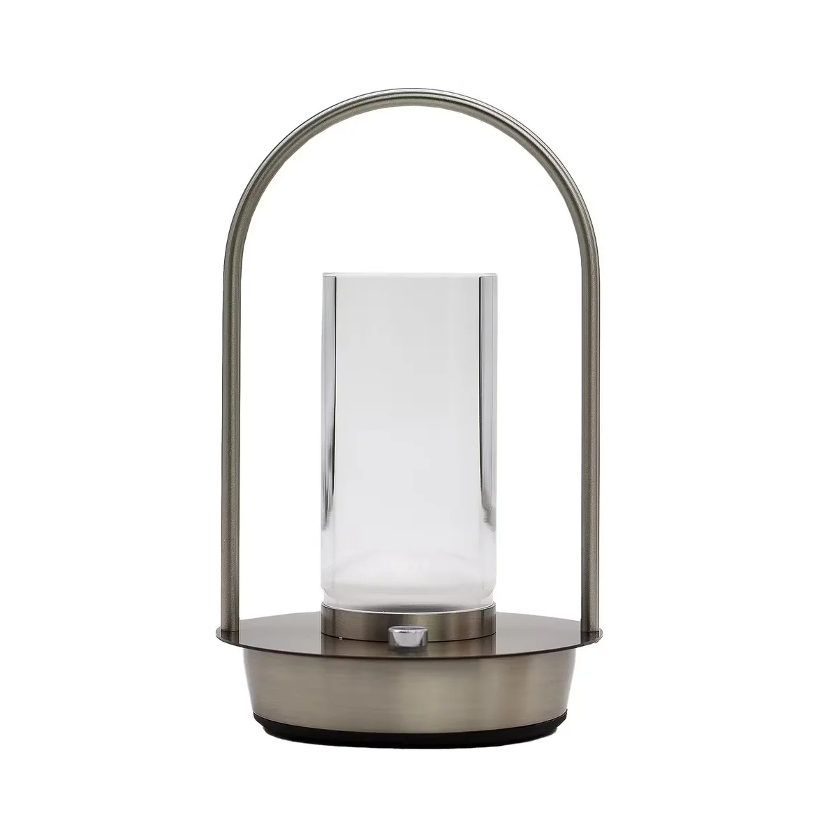 Crystal lantern lamp with touch control, 2000 W USB‑C rechargeable, crystal facets.