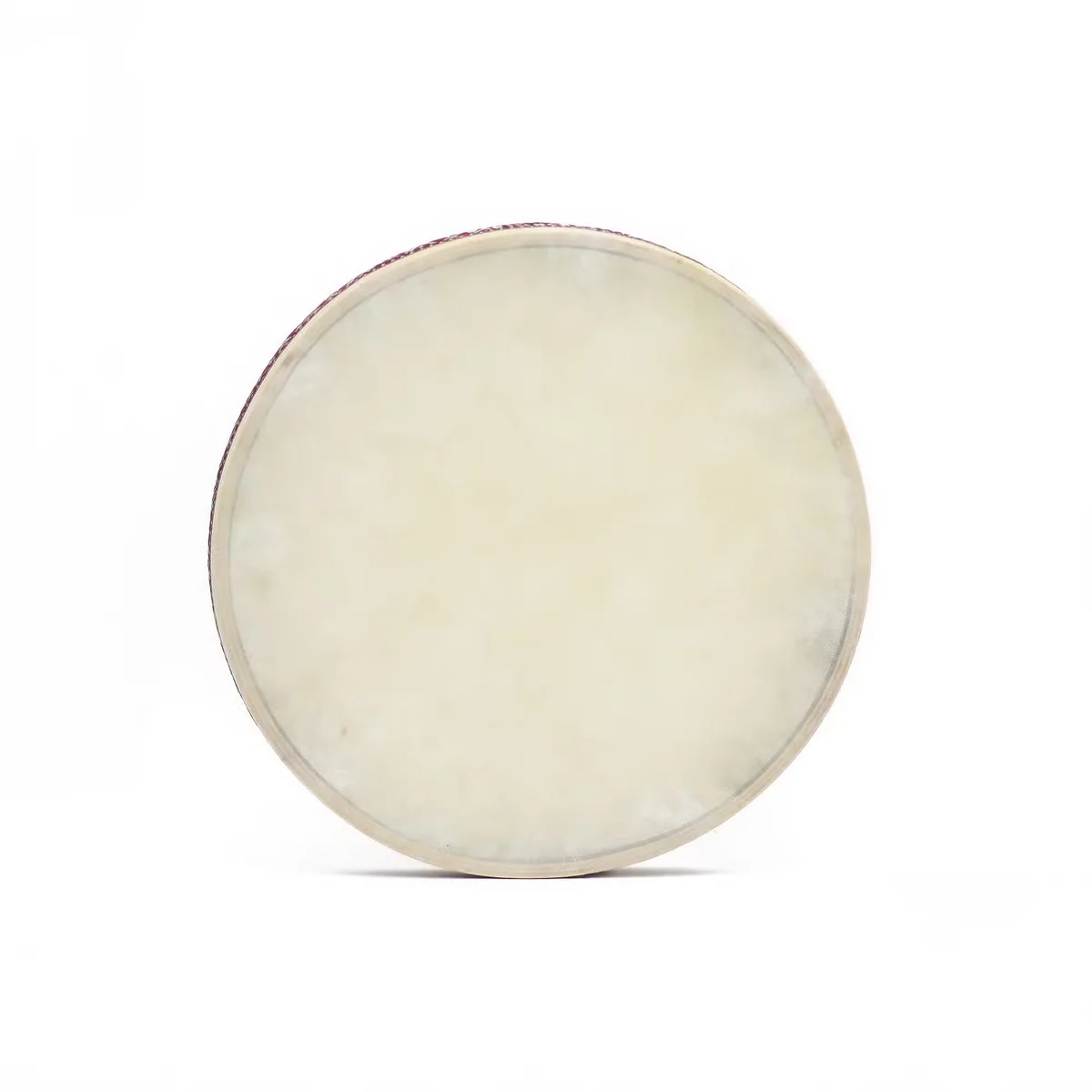 Shaman Sound Healing Ocean Drum 35cm with wooden frame and beads for sound healing percussion practice