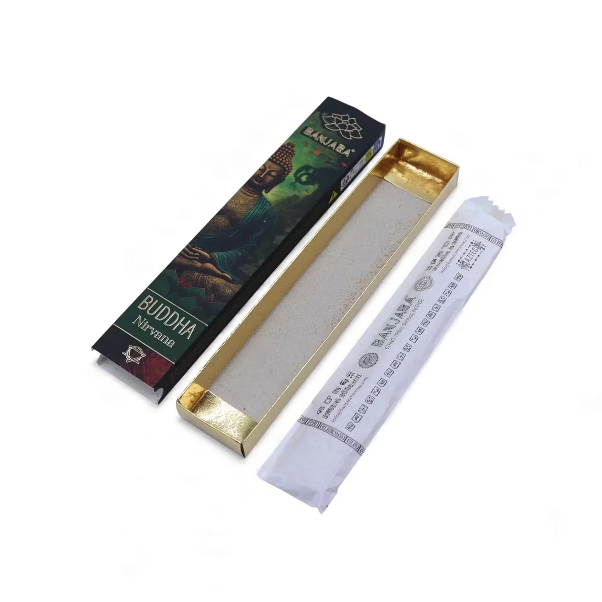 Banjara Buddha Nirvana statue.