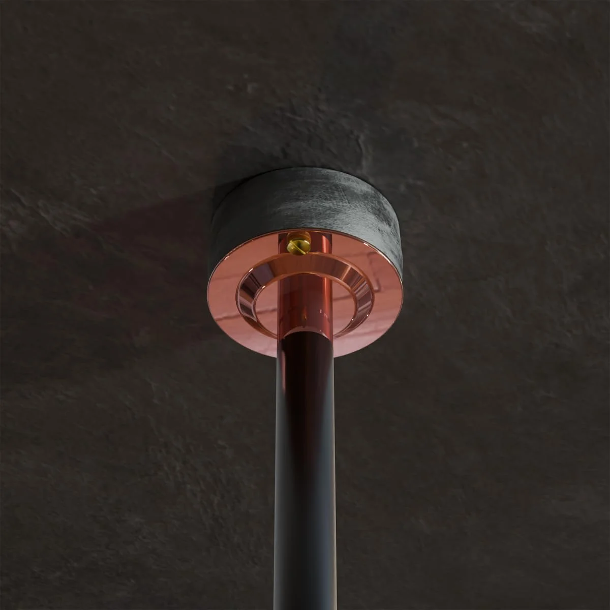 20mm metal conduit dome cover with threaded hole, part of lighting conduit accessories for electrical boxes