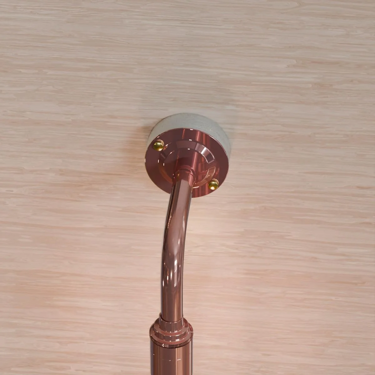 20mm metal screw-in conduit cover with dome shape and central female thread for electrical junction boxes