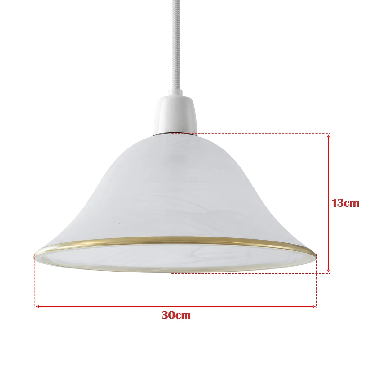 Amber bead mosaic easy fit lamp shade with frosted glass and black lattice, 30cm diameter, vintage style design