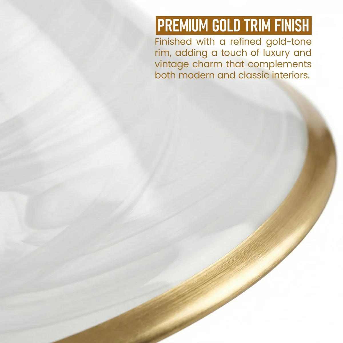 Amber bead mosaic 30cm frosted glass E27 lampshade replacement with black lattice pattern for pendant lighting