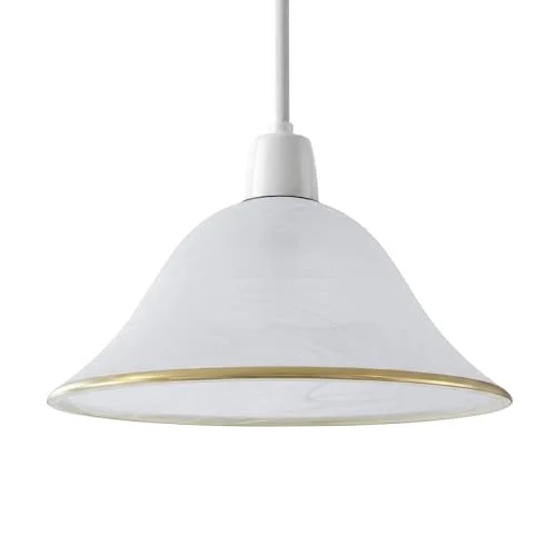 Amber bead mosaic glass lamp shade with black lattice pattern, 30cm diameter, designed for easy E27 fitting