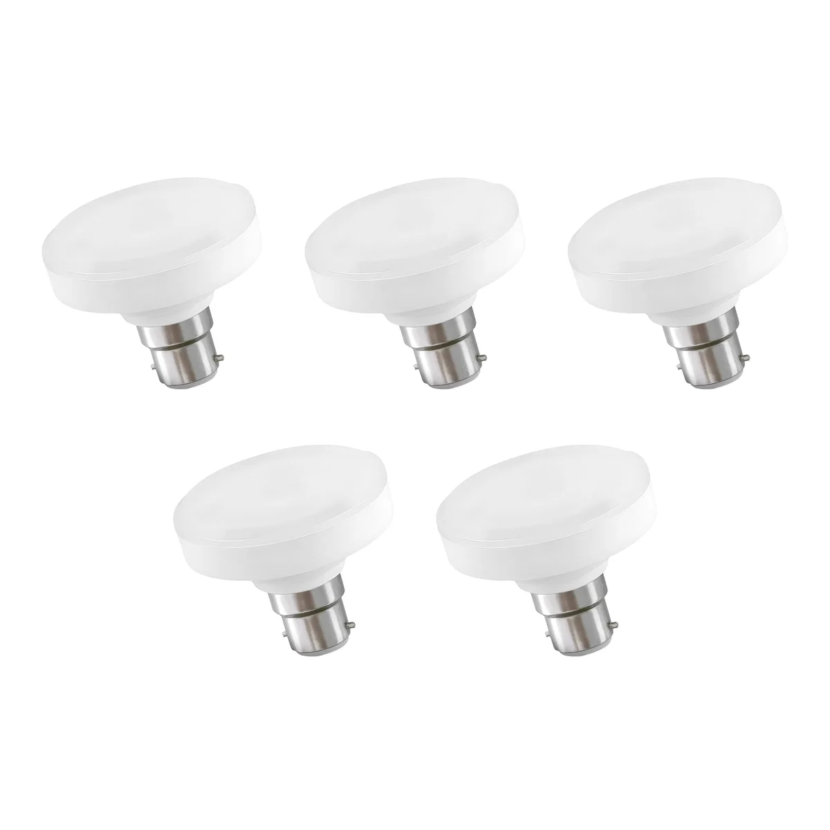 12W B22 LED bulb emitting cool white light with plastic and metal body, suitable for home spotlight use