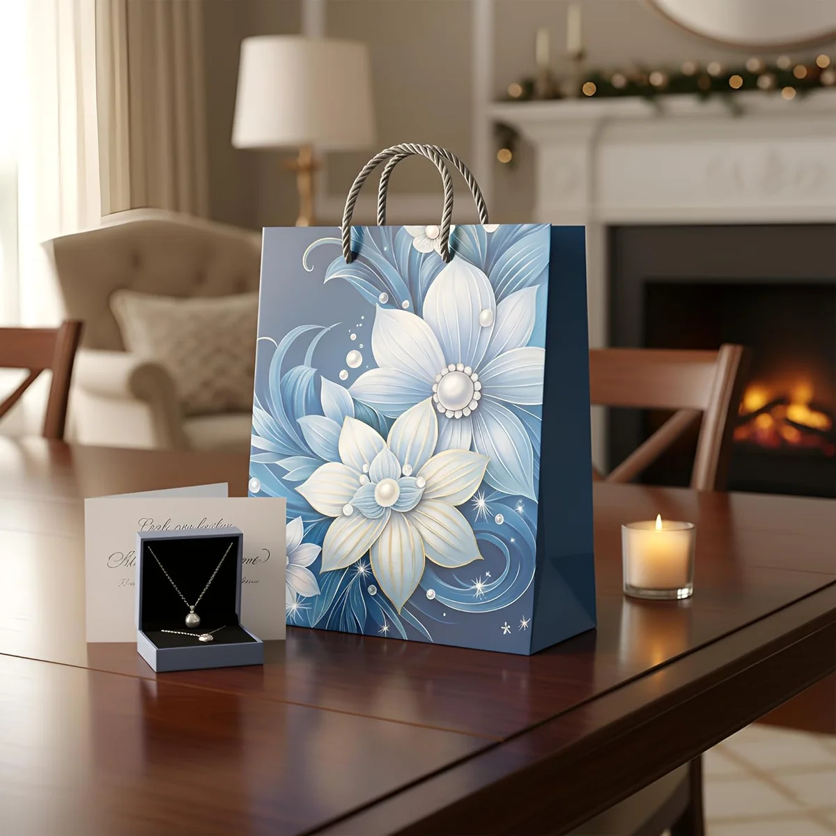Assorted luxury gift bags in matte finish with reinforced handles, includes small, medium, and large sizes in various colours