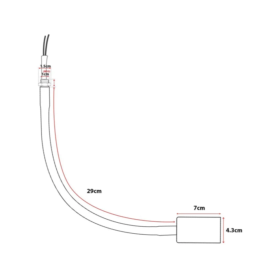 Two vintage flexible ceiling light socket holders in black and white metal with E27 bulb bases shown side by side
