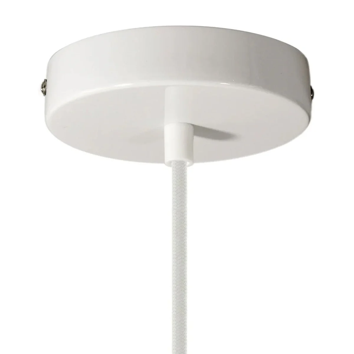 Five black M10 threaded cord grips with side screws for pendant light cable strain relief on a white background