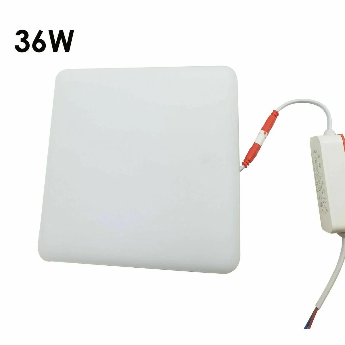 Compact LED ceiling light flush mounted on ceiling, ultra-thin round design with white finish, modern minimal style