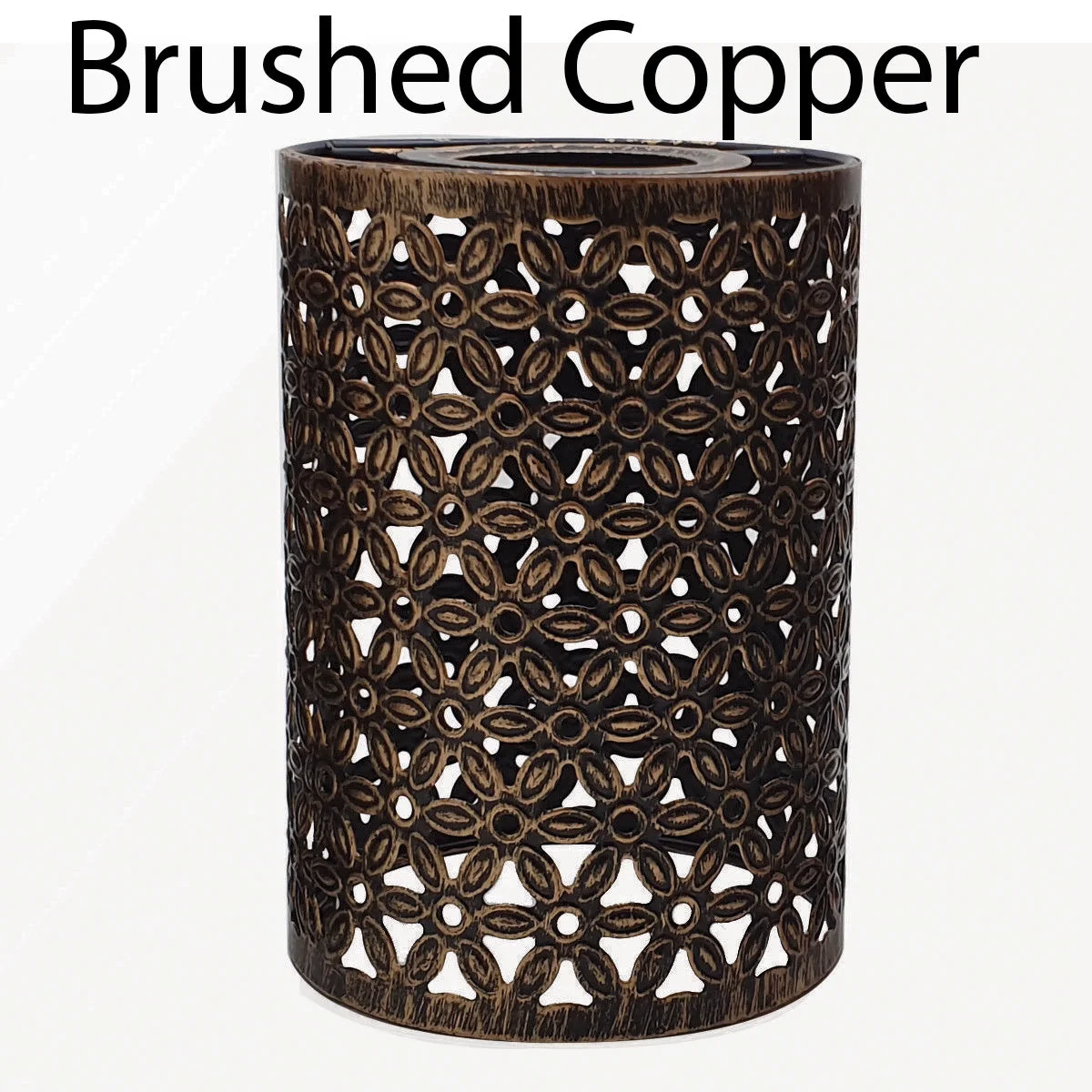 Black industrial drum wire cage indoor metal ceiling light with easy fit installation and reducer plate on white background