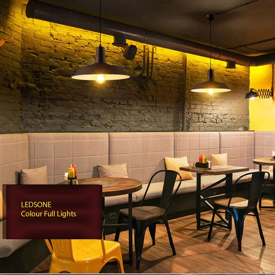 Adjustable retro metal ceiling pendant with semi-curved shade, modern industrial light for indoor spaces