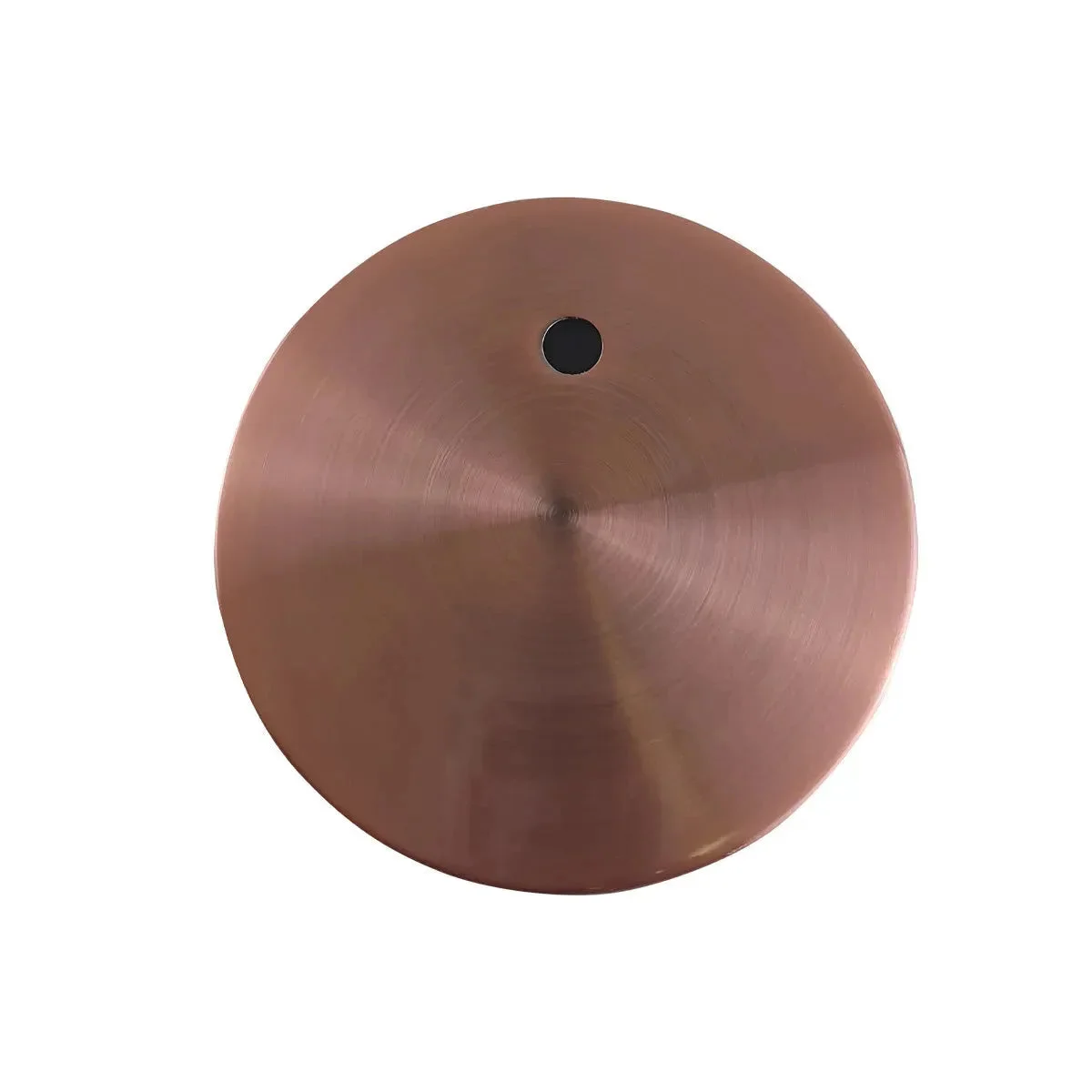 Round 125mm rust-resistant metal canopy with vintage style, designed for wall sconce or pendant light installation
