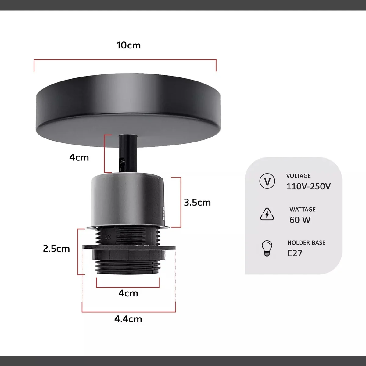 Adjustable vintage ceiling lamp with single metal light fixture in industrial style, flush mount for indoor use, dimmable design