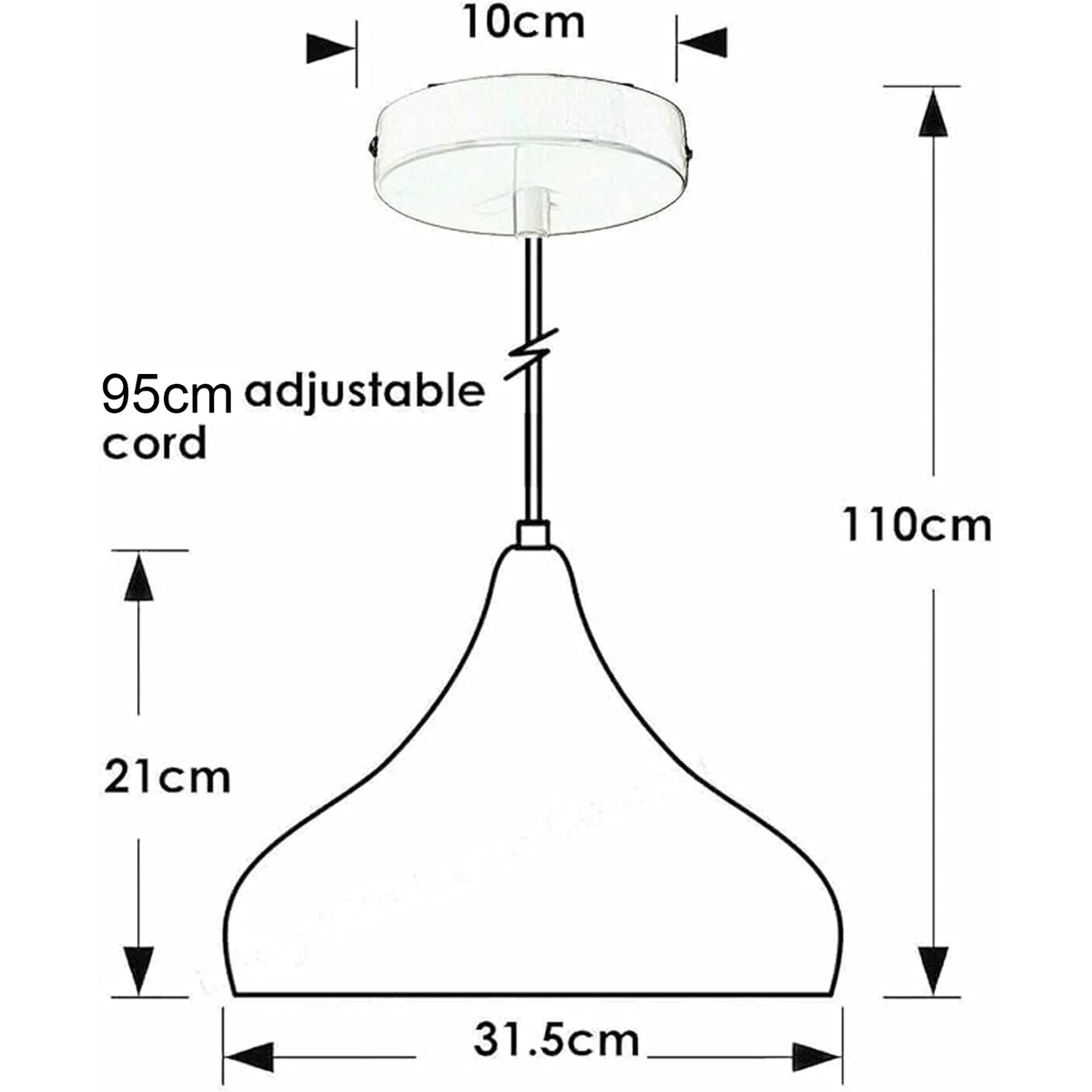 Three-head vintage style pendant light with black metal shades and multi-layer paint finish, ceiling mounted design