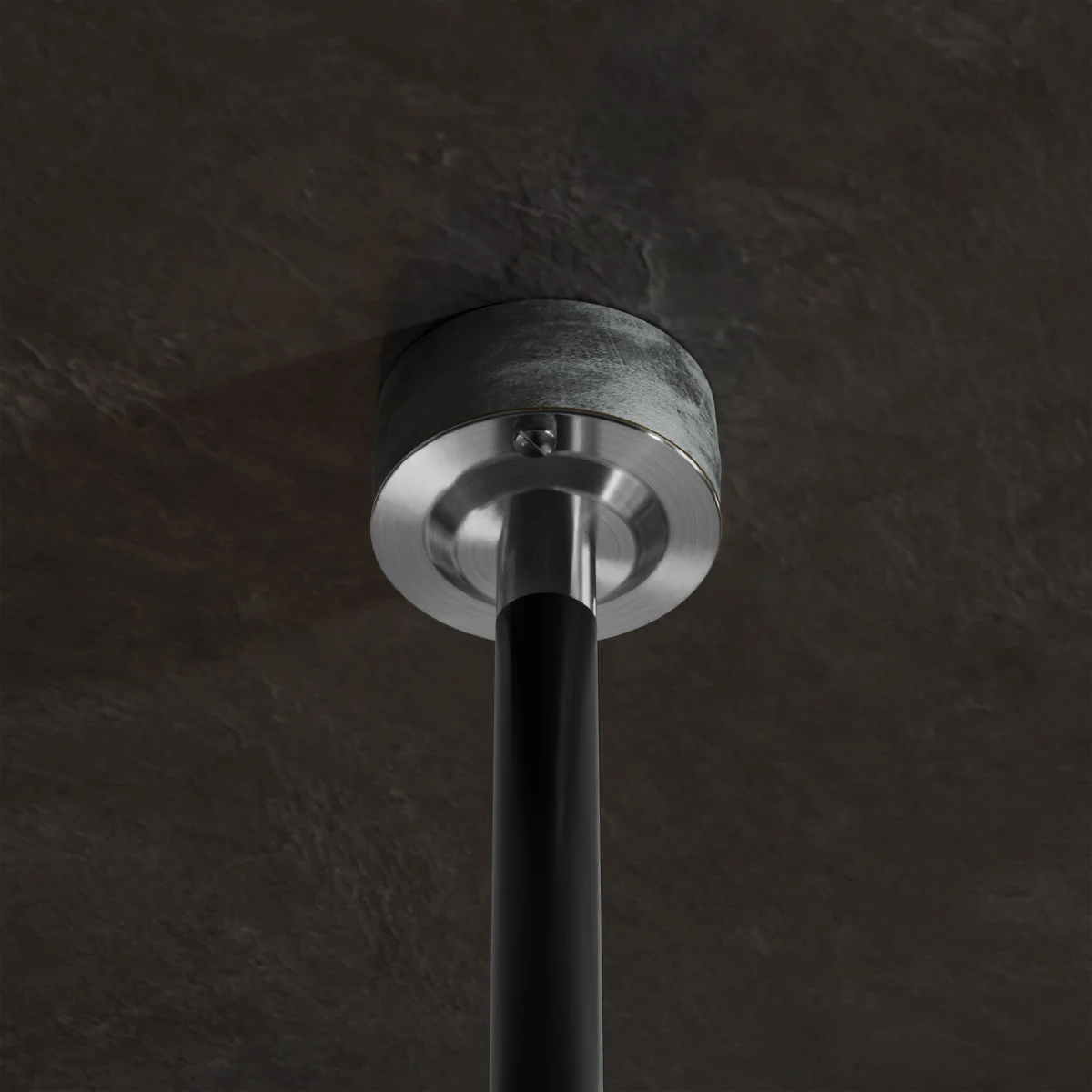 20mm conduit dome cover in chrome finish showing smooth, corrosion-resistant metal surface and dome shape design