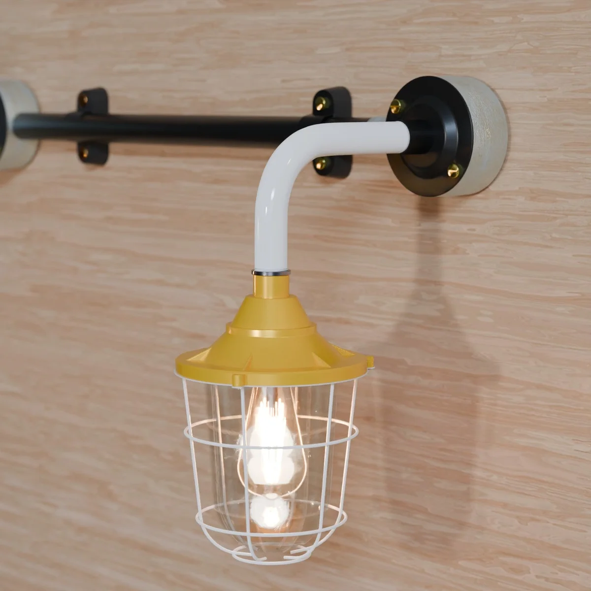 Black metal 20mm conduit elbow showing 90-degree male-threaded L shape fitting for conduit pipes installation