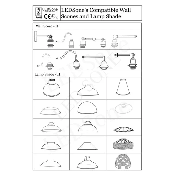 Industrial antique amber E27 wall light shade with metal cage design for rustic indoor wall lighting fixture