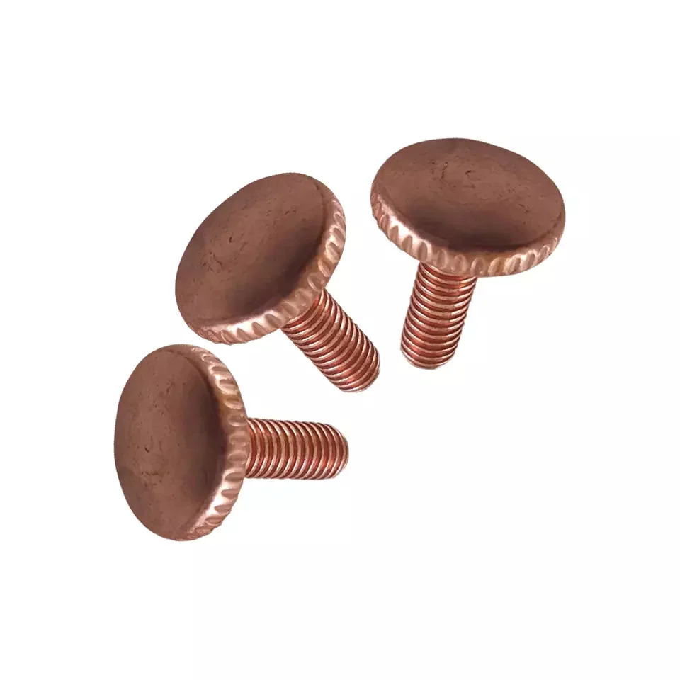 Three metal pan round head screws M4 x 12mm with smooth finish for hand tightening, shown on white background