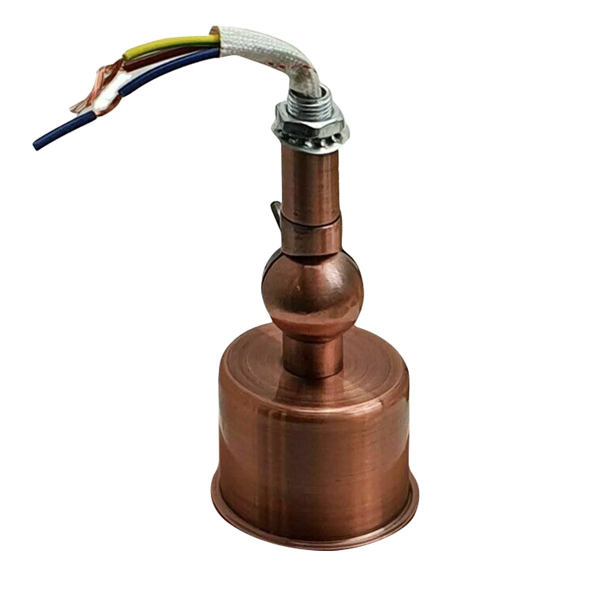 Industrial Pipe Wall Sconce with galvanised metal finish featuring an E27 lamp holder for vintage industrial lighting