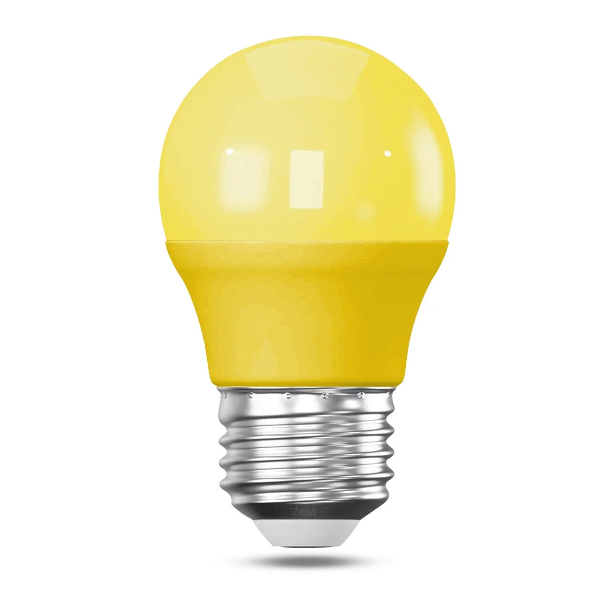 Coloured LED bulb E27 with 360° viewing angle, 4W power, suitable for party and decorative lighting