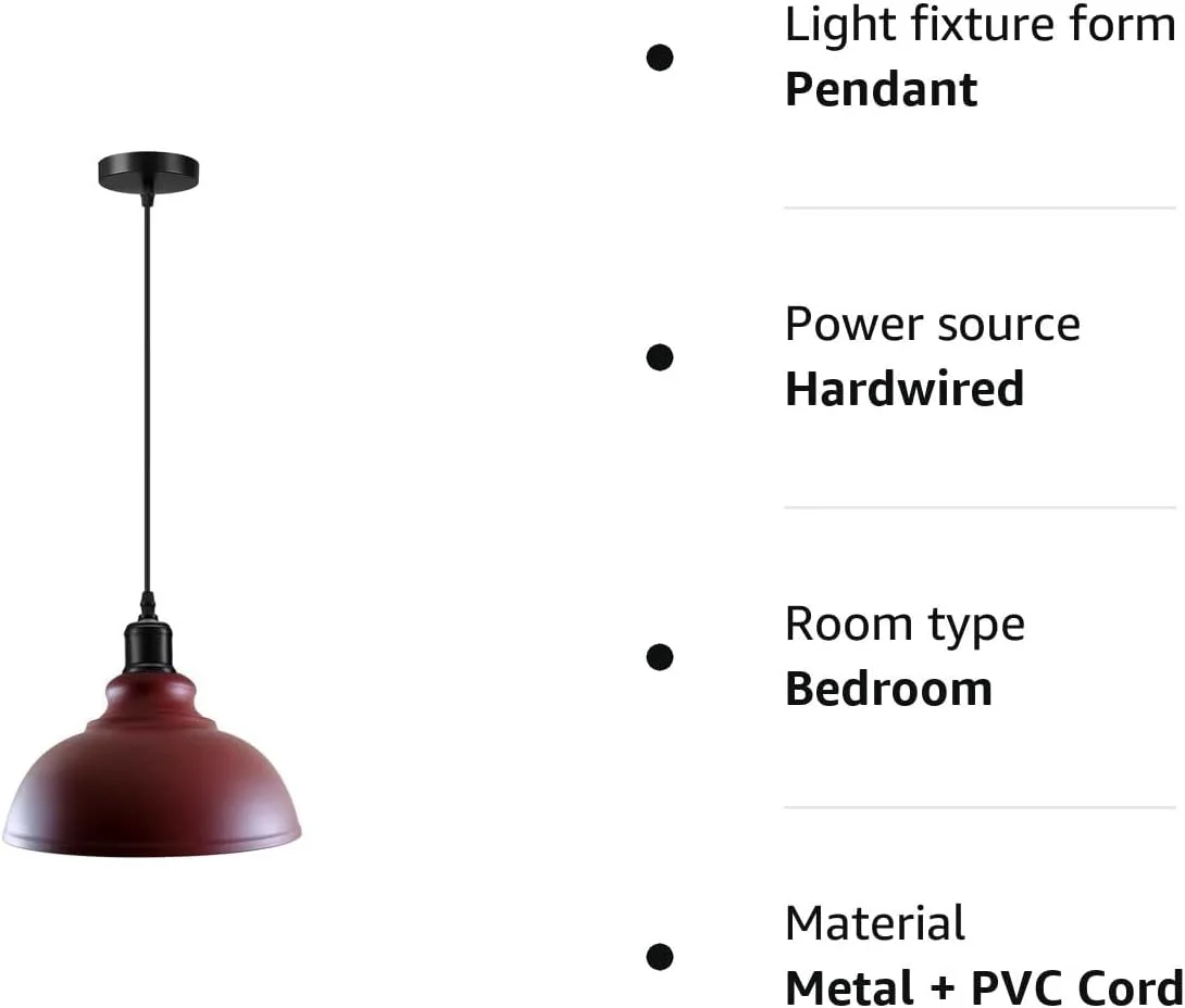 Modern pendant light with white dome shade, adjustable metal base, and 95cm PVC cord for ceiling installation