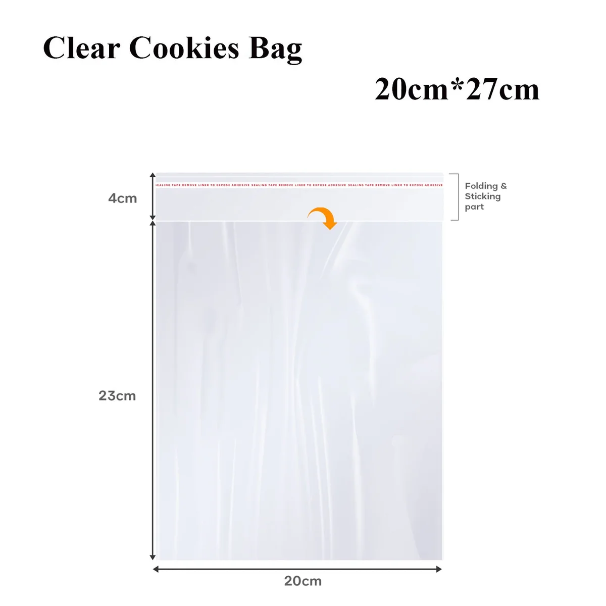 Stack of clear resealable zip bags made from transparent polypropylene, showing secure bite-in seal closure and rectangular shape