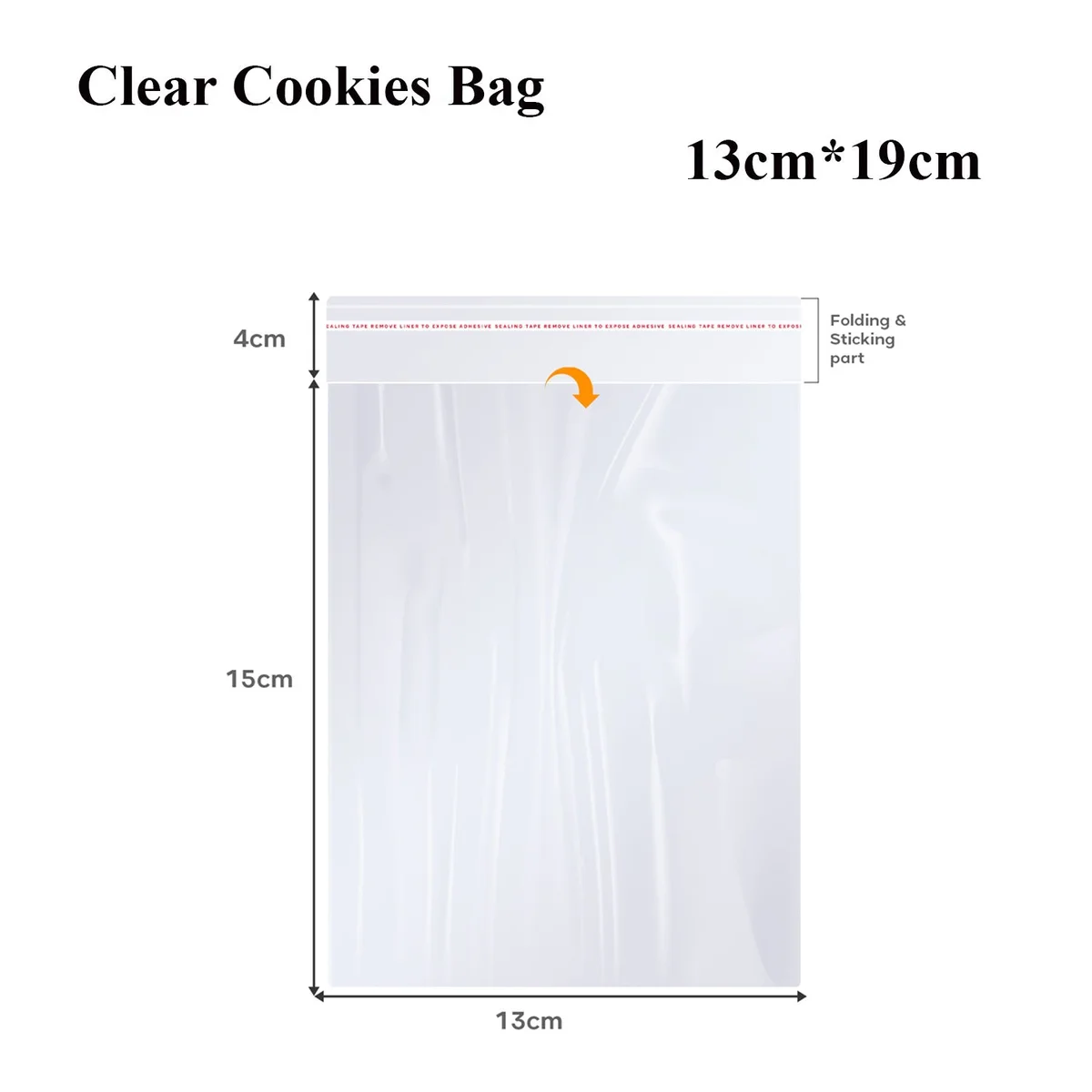 Stack of clear resealable plastic bags with zip closure, suitable for storing food, jewellery, and small items.