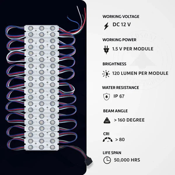 12V energy efficient LED light strip with retro style, waterproof IP67 rating, and wide beam angle for even illumination