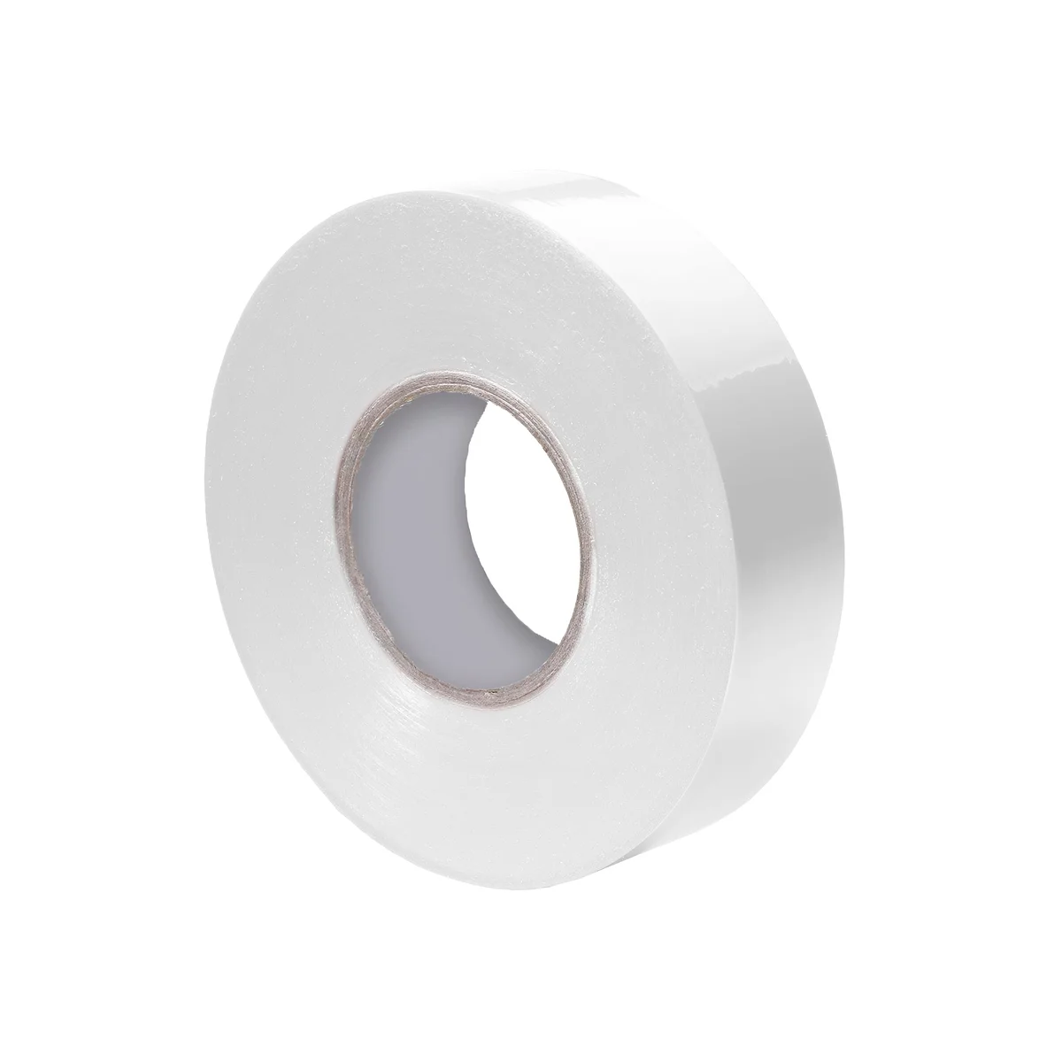 Ten rolls of red, white, and blue PVC electrical tape stacked, showing double-sided waterproof insulation tape rolls